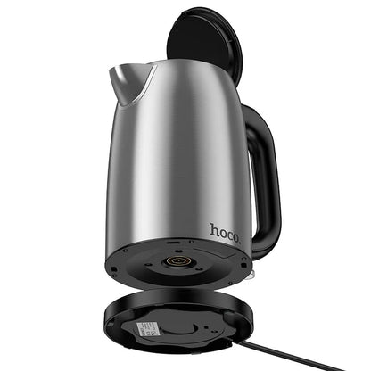 Fierbător electric HOCO din oțel inoxidabil 1,7L HE12, Inox