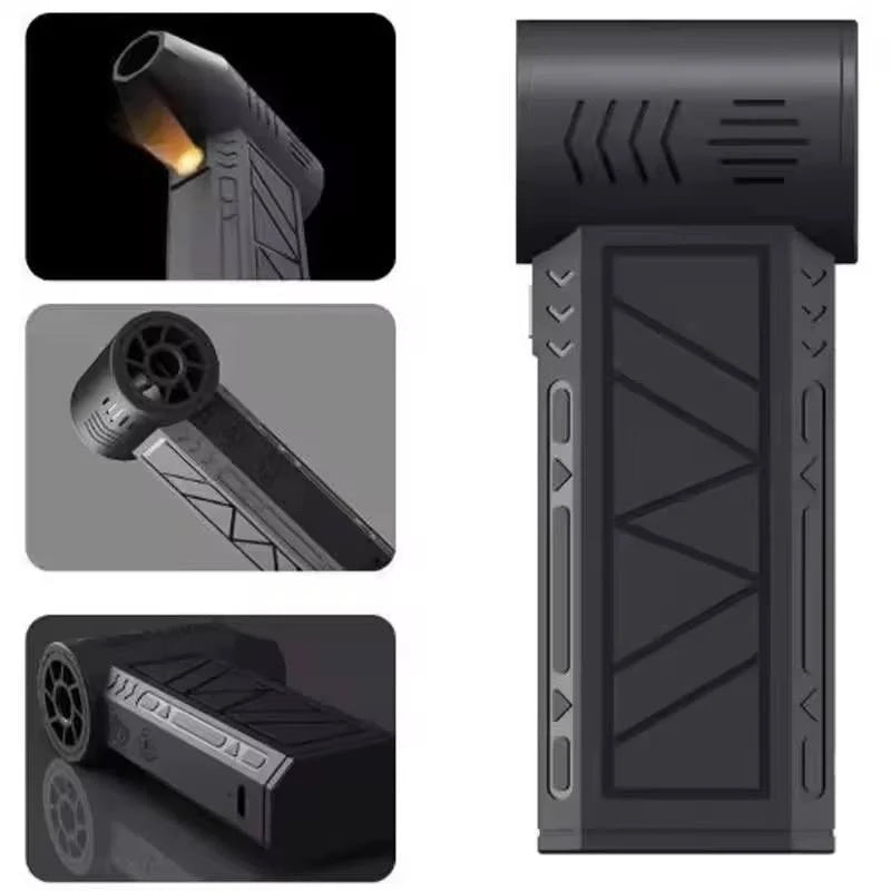 Suflanta Aer Comprimat Portabila Selani X4 Profesionala si Puternica, Lanterna, Adaptor magnetic