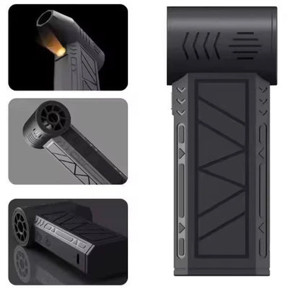 Suflanta Aer Comprimat Portabila Selani X4 Profesionala si Puternica, Lanterna, Adaptor magnetic
